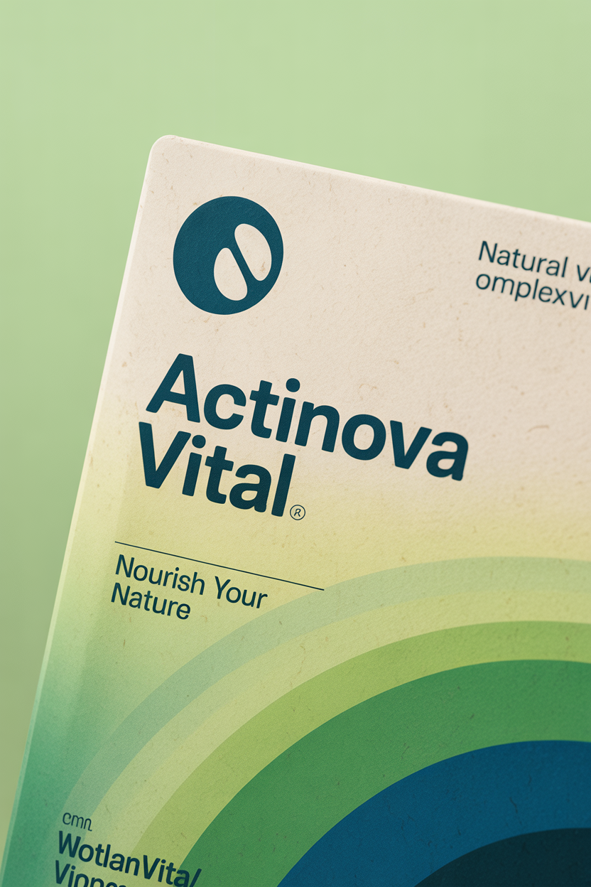 Actinova Vital natural vitality complex product packaging